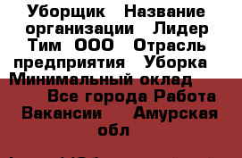 Уборщик › Название организации ­ Лидер Тим, ООО › Отрасль предприятия ­ Уборка › Минимальный оклад ­ 19 000 - Все города Работа » Вакансии   . Амурская обл.